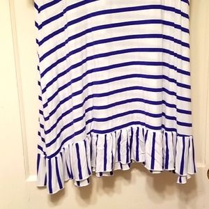 Ruffle swing tunic